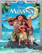 Moana (2016) (Blu-ray + DVD + Digital HD) (US Version)