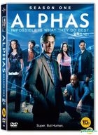 Alphas - Season 1 (DVD) (3-Disc) (Korea Version)