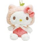 Sanrio Characters Fruits Plush Toy Bag Charm / Keyring (Hello Kitty)