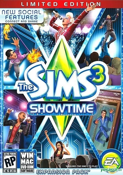 Yesasia The Sims 3 Showtime Limited Edition Expansion Pack