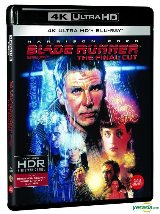 YESASIA: Blade Runner Final Cut (4K Ultra HD Blu-ray) (2-Disc) (Limited