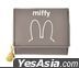 Miffy : Ears Series Compact Wallet (Grey)
