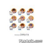 Cravity 2021 'CRAVITY COLLECTION : C-DELIVERY' 2nd MD - Wappen + Pin Button Set (Woo Bin)