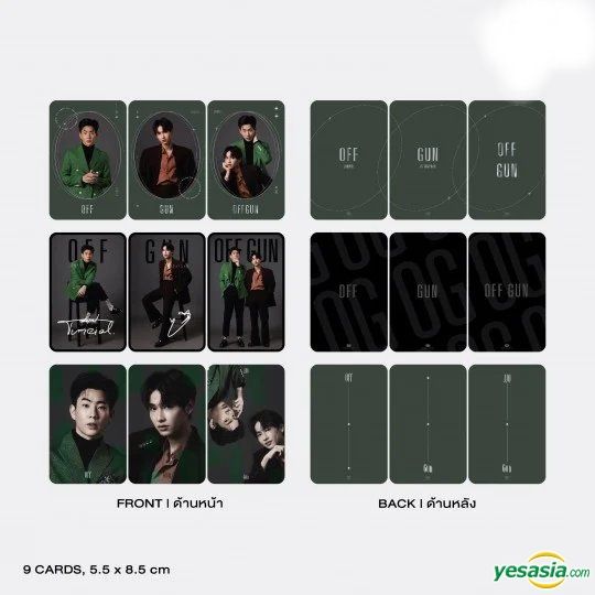 YESASIA: Off/Gun - Signature Series Exclusive Photocard Set