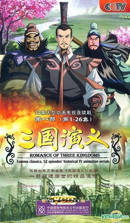 Cartoon Romance of the Three Kingdoms Chinese history 01 桃园结义- YouTube