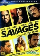Savages (2012) (DVD) (Taiwan Version)