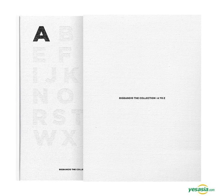YESASIA: BIGBANG10 THE COLLECTION: A TO Z Photobook MALE STARS
