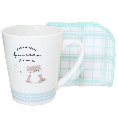 YESASIA Animals Mug with Towel Set CRUX Lifestyle & Gifts Free