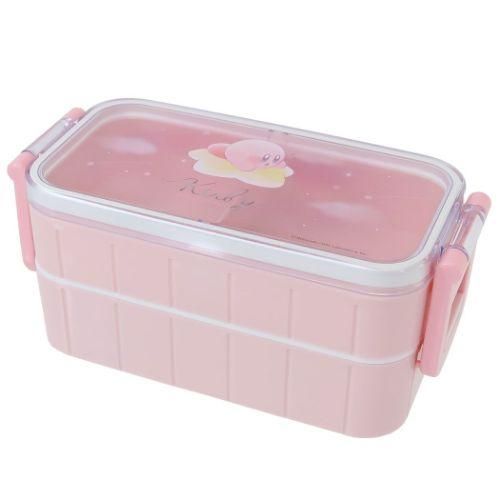 YESASIA: Kirby 2-Tier Lunch Box 600ml with Chopsticks PUPUPU STARLIGHT ...