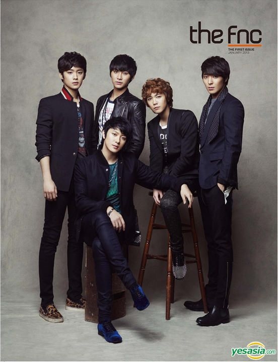 YESASIA: The FNC (January 2013) (Magazine + DVD) (FTIsland Cover