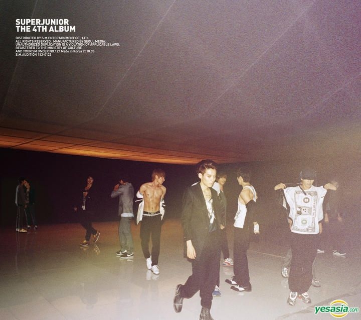 【CD+トレカ】super junior 4集アルバム　bonamana 韓国語 YESASIA: Super Junior Vol. 4 - Bonamana (Type B) (Folder Preorder
