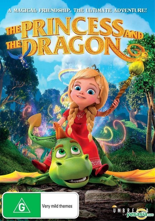 YESASIA The Princess And The Dragon 2018 DVD Australia