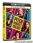 Pitch Perfect Trilogy (4K Ultra HD + Blu-ray) (6-Disc Edition) (Hong Kong Version)