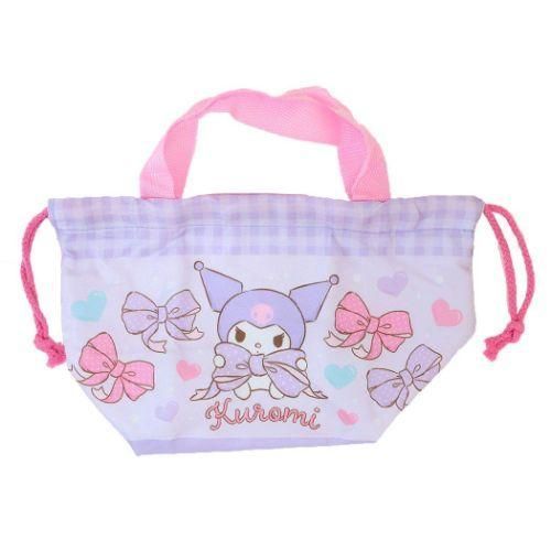 YESASIA Kuromi Drawstring Lunch Bag K Company Lifestyle & Gifts