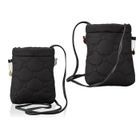 Miffy Quilting Shoulder Bag (Black)