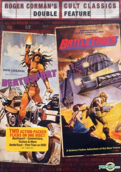 YESASIA: Roger Corman's Cult Classics: Death Sport/Battletruck (US ...