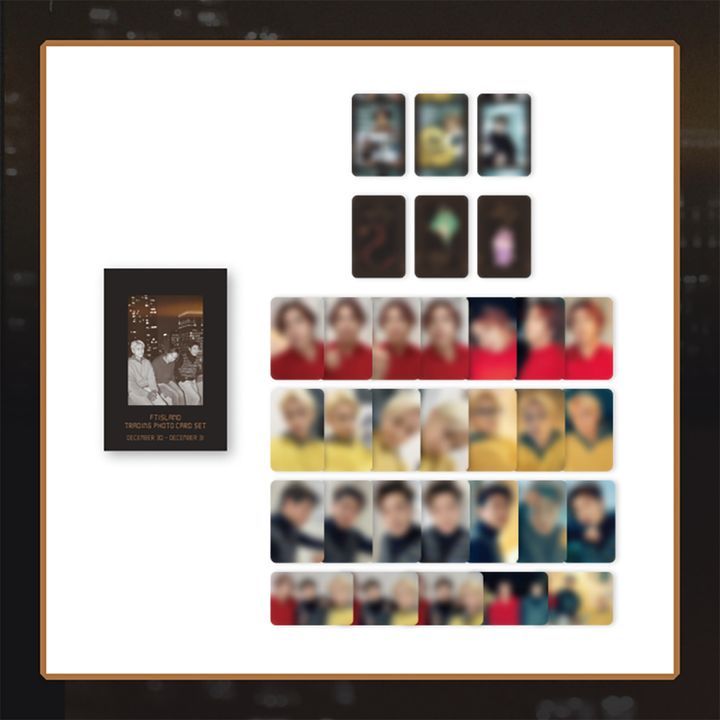 YESASIA FTISLAND 2023 [FTSODE] OFFICIAL MD 01 TRADING PHOTOCARD SET