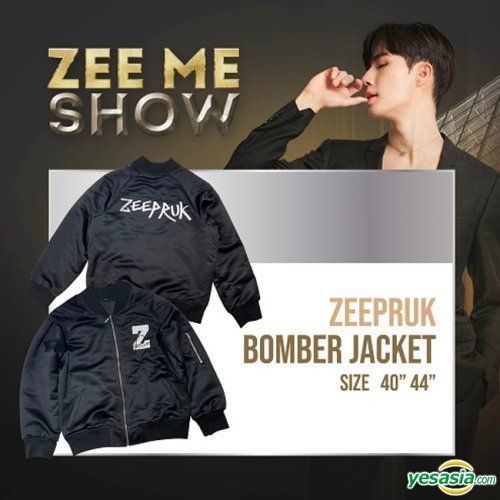 YESASIA: Zee Me Show Official Goods - Zee Pruk Bomber Jacket (Size