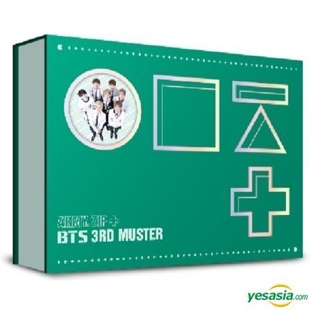 YESASIA: Recommended Items - BTS 3rd Muster Army.Zip+ (3DVD +