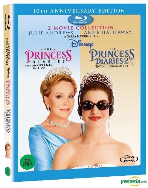 YESASIA: The Princess Diaries 2 Movie Collection (Blu-ray) (10th ...