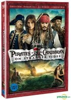 Pirates Of The Caribbean : On Stranger Tides (DVD) (Korea Version)