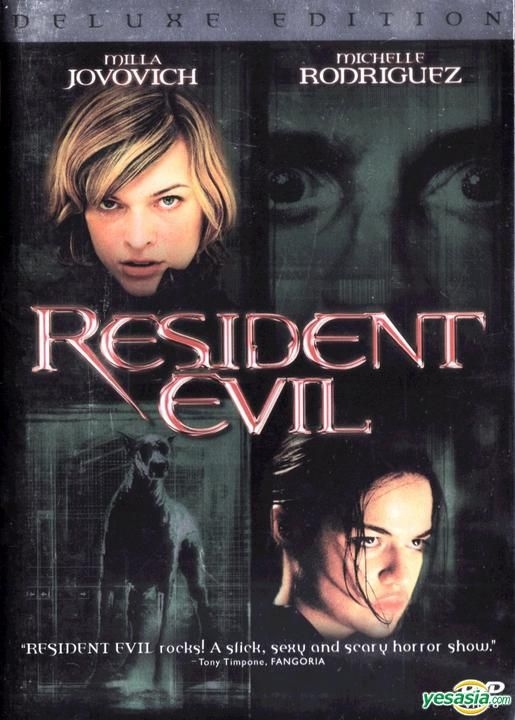 resident evil movie collection dvd