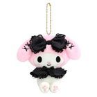 My Melody Plush Toy with Keychain (Girly Black Series)