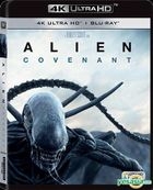 Alien: Covenant (2017) (4K Ultra HD + Blu-ray) (Hong Kong Version)