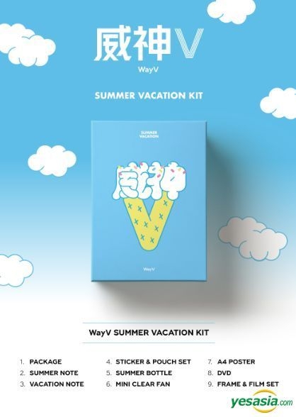 YESASIA: 2019 WayV Summer Vacation Kit Celebrity Gifts,GIFTS,DVD 