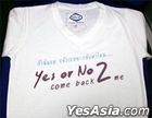 Yes or No 2 - Come Back to Me T-Shirt (White) (Size L)