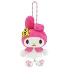Sanrio My Melody 毛公仔吊飾/鑰匙扣 (粉紅色)