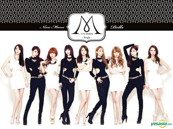 YESASIA: Nine Muses Single Album Vol. 2 - Dolls + Poster in Tube