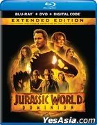 Jurassic World Dominion (2022) (Blu-ray + DVD + Digital Code) (US Version)