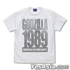 Godzilla : Godzilla 1989 T-Shirt (White) (Size:M)