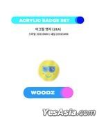 WOODZ - KCON:TACT Season 2 Official MD (Acrylic Badge Set)