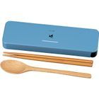 Hakoya Cutlery Set with Case (VOLUME/Blue)
