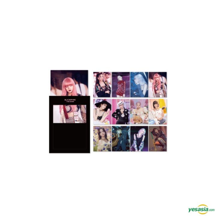 package BLACKPINKジス直筆サイン入り☆the show postcard BLACKPINK