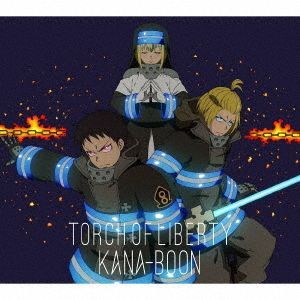 YESASIA Torch of Liberty Anime Ver SINGLEDVD First Press Limited  Edition Japan Version CD  KANABOON Kioon Records  Japanese Music   Free Shipping