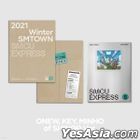 SHINee (Onew, Key, Min Ho) - 2021 Winter SMTOWN: SMCU EXPRESS + Folded Poster