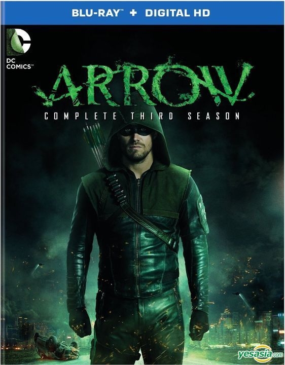 Yesasia Arrow Blu Ray Digital Hd Ep 1 23 The Complete Third Season Us Version Blu 9362