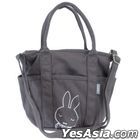 Miffy : 3 Pocket Tote Bag (Grey)