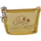 SNOOPY Clear Coin Pouch (Letter)