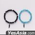 ATEEZ : Hong Joong Style - Aqua Stone Bracelet (Small) (Aqua Blue)