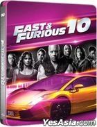 Fast X (2023) (4K Ultra HD + Blu-ray + Poster) (Steelbook) (Hong Kong Version)