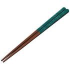 龍貓 木製筷子 21cm (綠)
