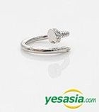 You Who Came From The Stars (SBS TV Drama) Style - Twinkle Nail Ring (Silver)