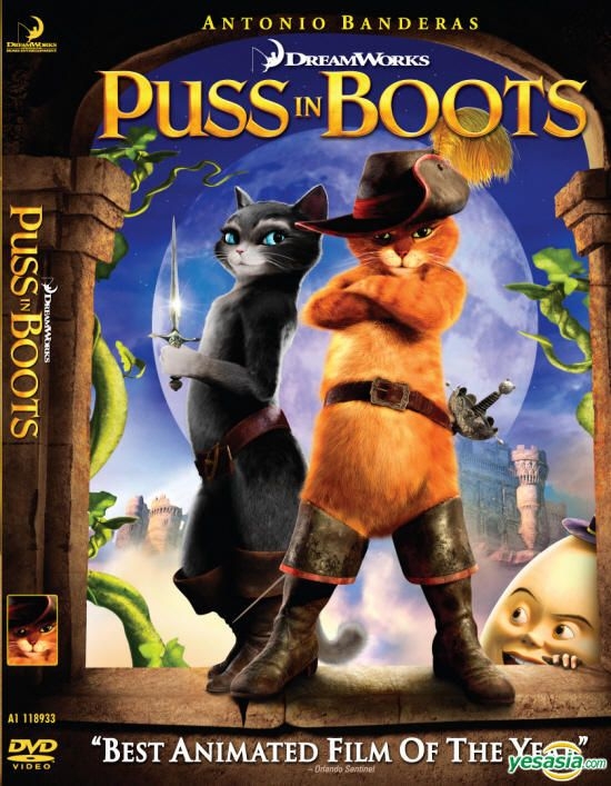 YESASIA: Puss in Boots (DVD) (Korea Version) DVD - Animation