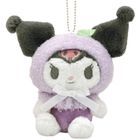Sanrio Characters Fruits Plush Toy Bag Charm / Keyring (Kuromi)