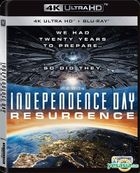 Independence Day: Resurgence (2016) (4K Ultra HD + Blu-ray) (Hong Kong Version)