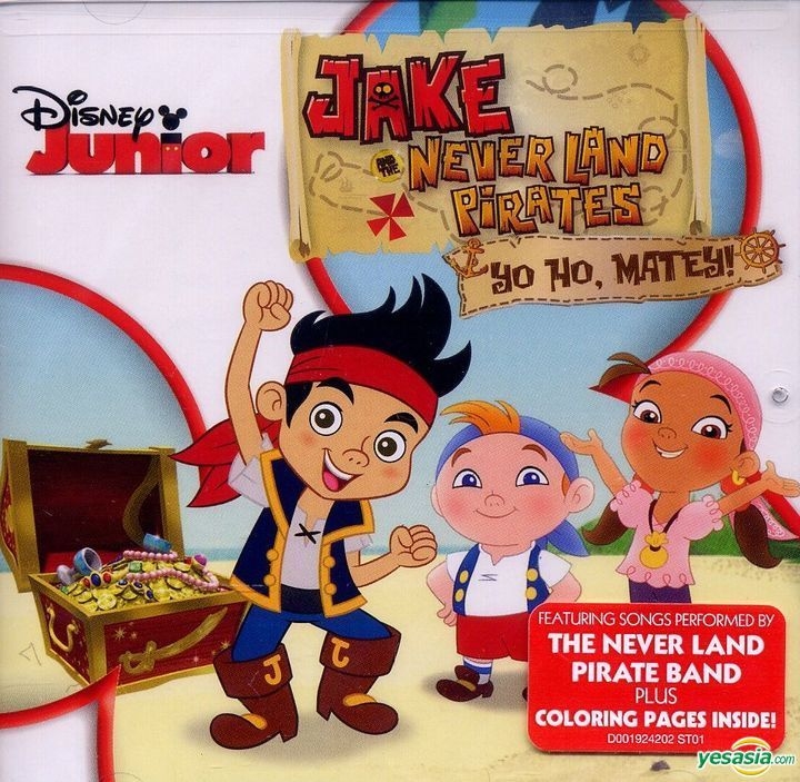 YESASIA: Jake & The Never Land Pirates: Yo Ho Matey Original Soundtrack ...